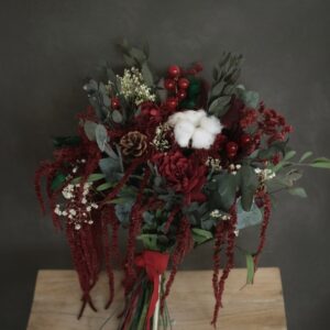 Ramo de Novia "Gala Escarlata"